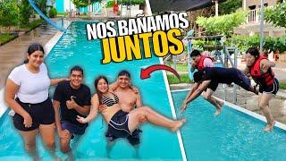 LA PASÉ RICO CON AMIGOS EN UN PARQUE ACUÁTICO EN EL SALVADOR  ATILIO, JORAN Y HEYLIN