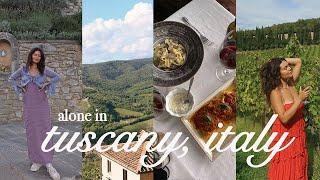 alone in Italy for 5 days: best pasta of my life, Tuscan winery, & reconnecting with an old friend…