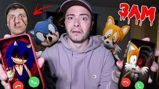 CALLING SONIC.EXE AND TAILS.EXE ON FACETIME AT 3 AM!! *THEY FOUGHT*