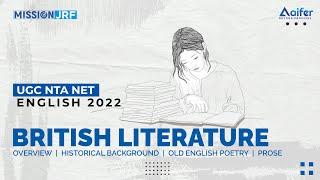 British Literature | Study Tips and Tricks | English Literature | UGC NTA NET English 2022