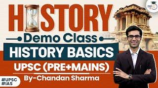 UPSC History GS Paper 1 | History Basics | UPSC Prelims & Mains | Demo Class | StudyIQ