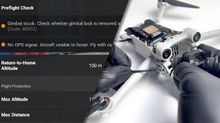 Fix DJI Mini 3 Pro GIMBAL STUCK Error 40002 Change Motor