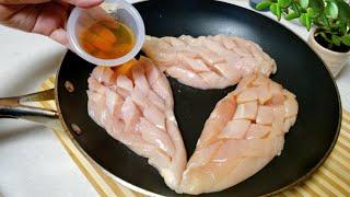 This is The Tastiest Chicken Breast I've Ever Eaten! Quick and Cheap Recipe