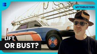 Can a Vacuum Lift a Car? - Mythbusters - Science Documentary