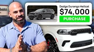 Buying a DAMAGED Tesla & a Durango Hellcat | Day in the Life of a LUXURY Car Dealer