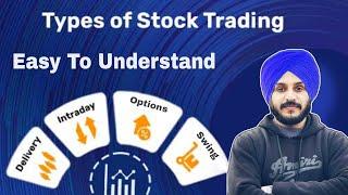 Stock Trading Types आसान भाषा में || How Many Types Stock Trading @MANUCHHINA