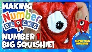 Making a Numberblocks Number 1 Big Squishie!!