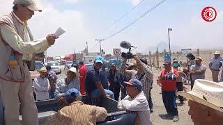 Campesinos de Puebla y Veracruz en defensa de Cuenca Libres-Oriental, denuncian el saqueo del agua