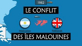 Les Îles Falkland / Malouines - Le conflit entre le Royaume-Uni et l'Argentine résumé sur cartes