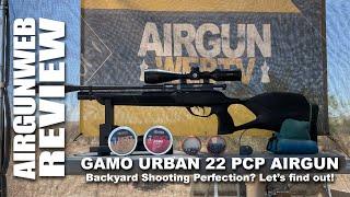 AIRGUN REVIEW - GAMO URBAN 22 Precision Backyard Shooting Fun from Gamo USA!