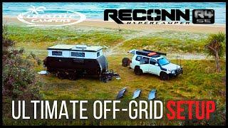 Pt 3 | ULTIMATE POWER & WATER SETUP | Off-Grid Hybrid Camper | Lifestyle Reconn R4 | Electrical 12V