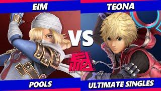 Smash Awesome - Eim (Sheik) Vs. Teona (Shulk) Smash Ultimate - SSBU