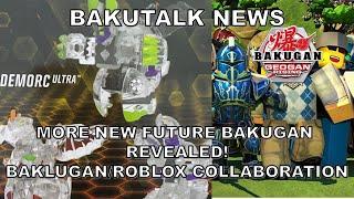 More new Future Bakugan REVEALED! Bakugan/Roblox Collaboration! | BakuTalk News