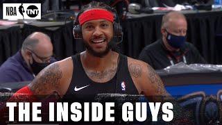 Carmelo Anthony Joins the Inside Guys After Delivering A Vintage Performance Vs. Philly | NBA on TNT