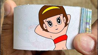 Doraemon Cartoon Flipbook #215 | Shizuka Bathing At Beach Flip Book | Flip Book Artist 2024