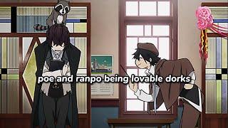 poe and ranpo being lovable dorks (ranpoe)