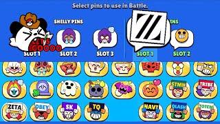 ALL Brawl Esports Pins ANIMATED 2022 | STMN TRB ZETA OBEY SK TQ NaVi AQM TTM | #shorts