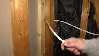 How to Run Electrical Wiring Through Corner Studs | The Fixer Clips