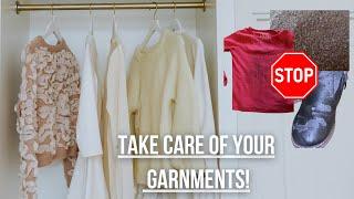 Mama Never Taught You This!  How to Take Care of Your Clothes Like a Pro!