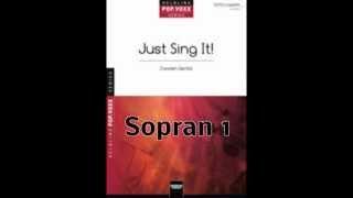 just sing it Teach Track Sopran 1