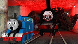 Building a Thomas Train Chased By Cursed Choo Choo Emily in Garry's Mod