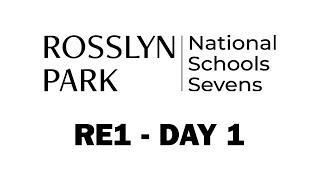 LIVE | Rosslyn Park National School Sevens 2023 | RE1 day one