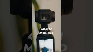 Macro Lens for the DJI Osmo Pocket 3! #osmopocket3 #dji #pocket3accessories