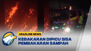 Pabrik Pupuk di Mojokerto Terbakar