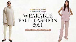 Wearable Fall Fashion 2021 | Runway Trends you CAN WEAR