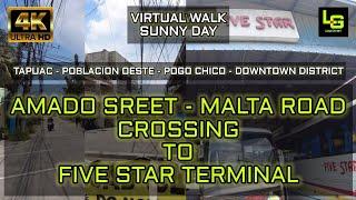 VIRTUAL WALK | AMADO ST - MALTA RD TO FIVE STAR TERMINAL | DAGUPAN CITY, PANGASINAN PHILIPPINES