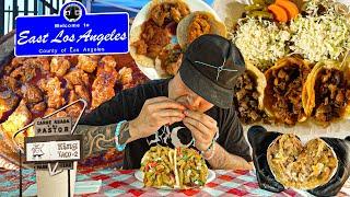 EAST LOS ANGELES/ BOYLE HEIGHTS MEXICAN FOOD TOUR// CHILAQUILES BURRITO, GUISADOS, STREET FOOD