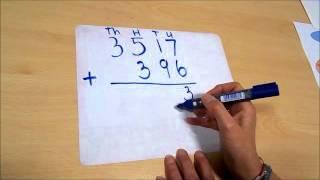 Year 4 Addition using the Column Method