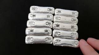 AUCTION #11: Maggie's YPS 1oz Arachnikat Poured Silver Bars | Bullion Now Australia