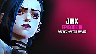 Jinx: Twixtor Scenepack | Arcane (Season 2 EPISODE 3) - 4K