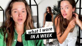 What I Wear In A Week | Everyday Chic Outfits