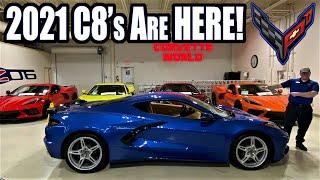 2021 C8's have ARRIVED at Corvette World and they are AMAZING! "Used C8"