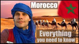  EVERYTHING you need to know before travelling to MOROCCO