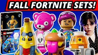 LEGO NEWS! Fornite Sets!! UCS C-3PO! Wednesday & Wicked Sets! Droid Builder! Space Bricks?!