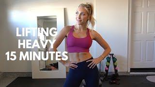 ARM WORKOUT LIFTING HEAVY- 15 Minutes