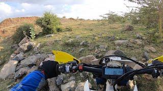 ENDURO RIDE ON 450CCs DIRTBIKES!