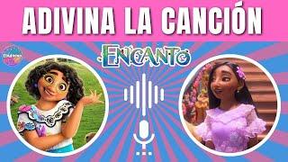 Adivina los PERSONAJES DE ENCANTO por sus CANCIONES!  |Voz de Disney Challenge