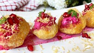 Kitty party snacks recipe/hors d'oeuvres recipe/pink food recipes/snacks recipes