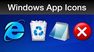 Windows App Icons! (2001 - present)