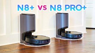 Ecovacs Deebot N8+ vs N8 PRO+: True Hands-Free Cleaning!