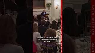 President Trump says he took the Kennedy Center job without looking at it