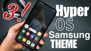 Samsung Ui HyperOS Lock Screen Themes | Best HyperOS themes