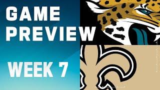 Jacksonville Jaguars vs. New Orleans Saints | 2023 Week 7 Game Preview