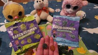 MrBeast FEASTABLES Karl's Gummies in Sour Green Apple & Sour Blue Raspberry Flavors Review