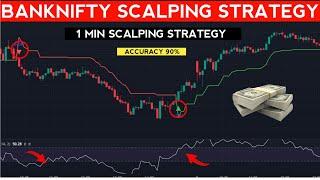 BANKNIFTY SCALPING STRATEGY | 1 MIN STRATEGY | ACCURACY 90% | TRADE4WEALTH