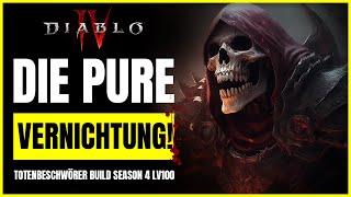 Diener Build mit  385.000.000 Millionen Schaden pro Hit! - Diablo 4 Totenbeschwörer Minion Build